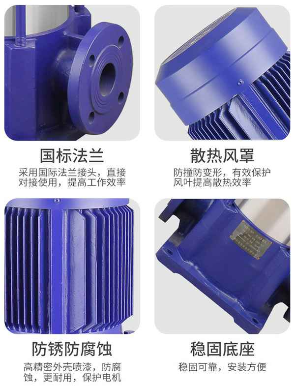 GDL型立式多级离心泵产品细节 GDL型立式多级离心泵产品细节